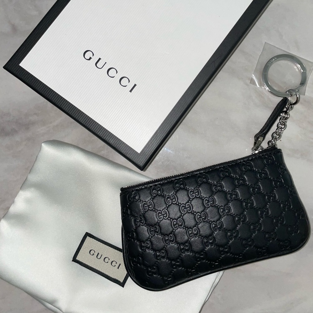Gucci Card Holder Keychain